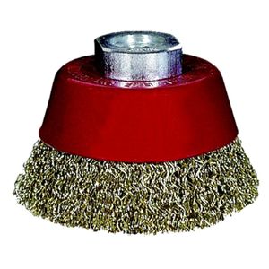 Wire Cup Brush Crimped 150mmxm14 Blister